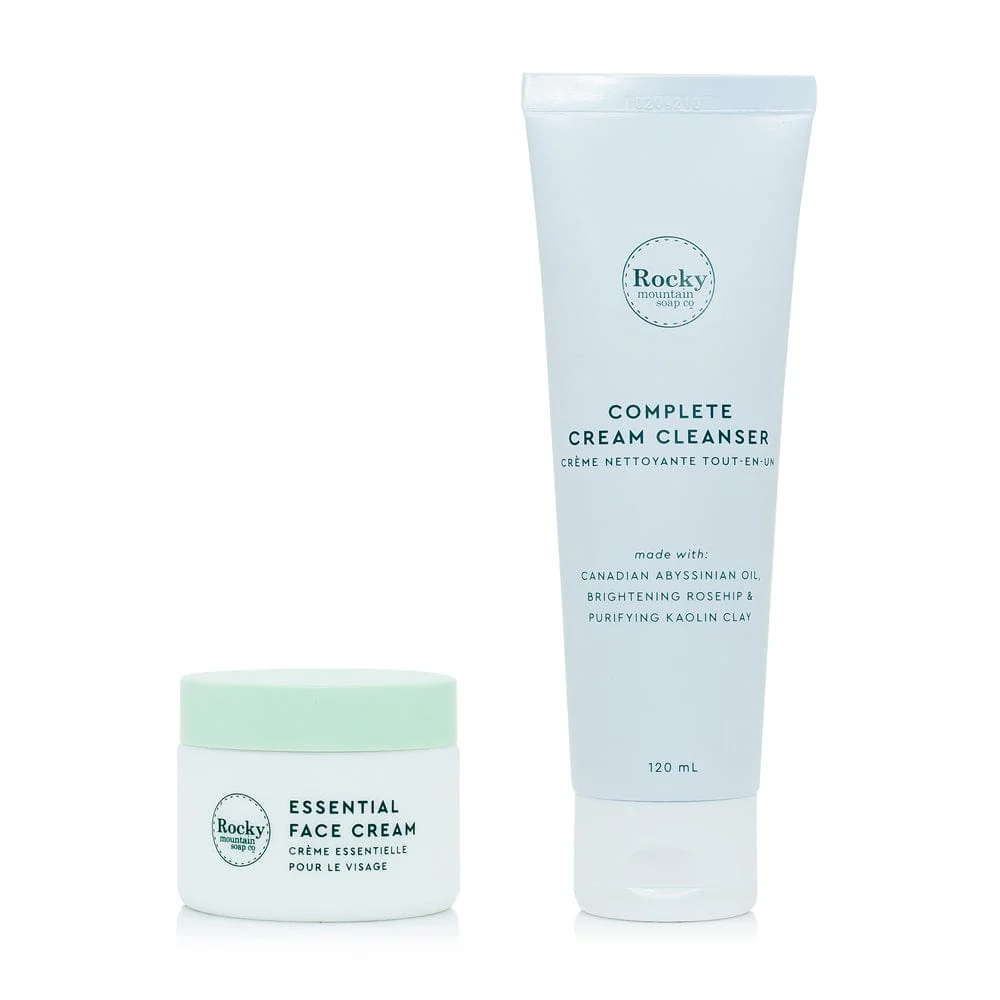 Essential Face Cream & Complete Cream Cleanser - Image 3
