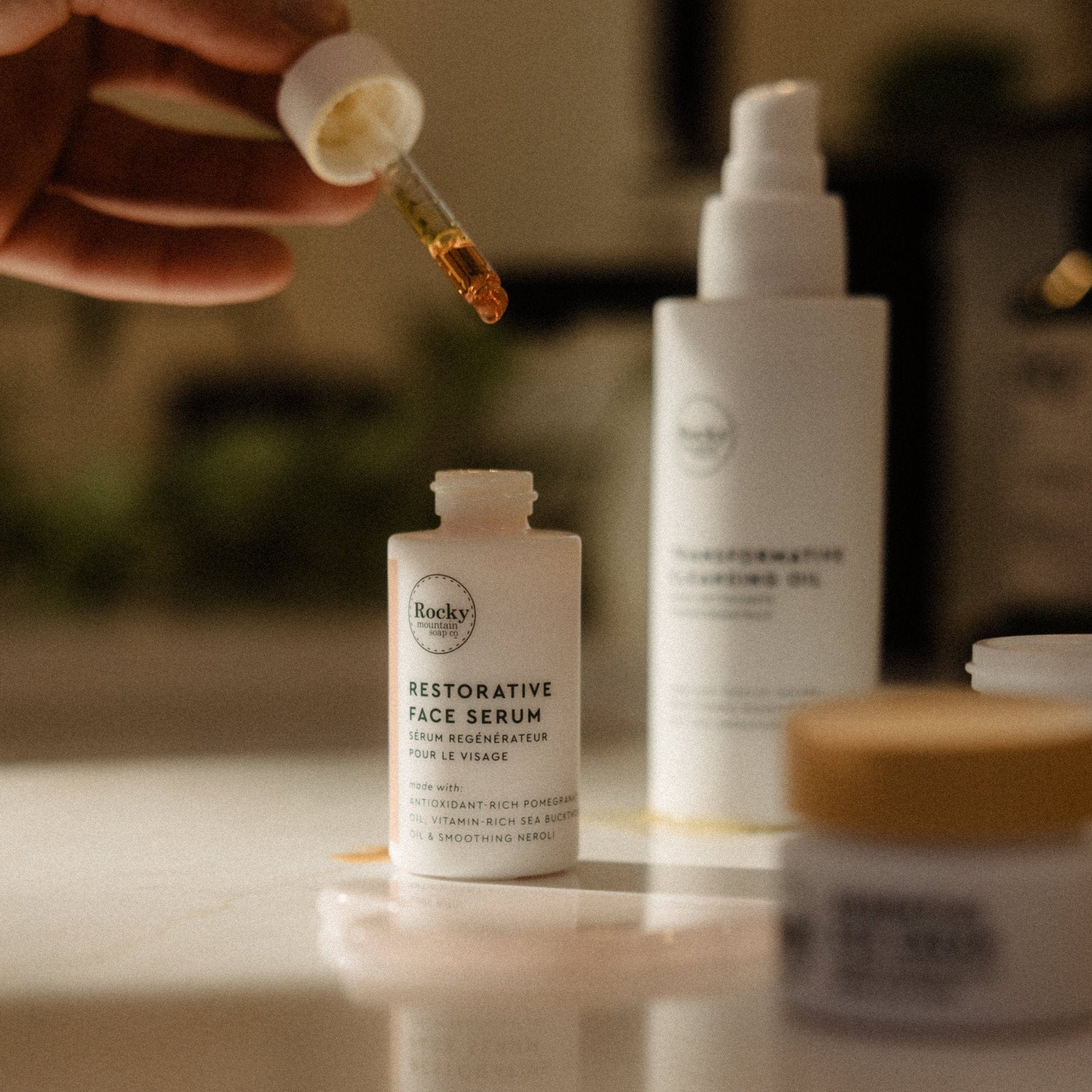 Essential Face Cream & Restorative Natural Face Serum - Image 6