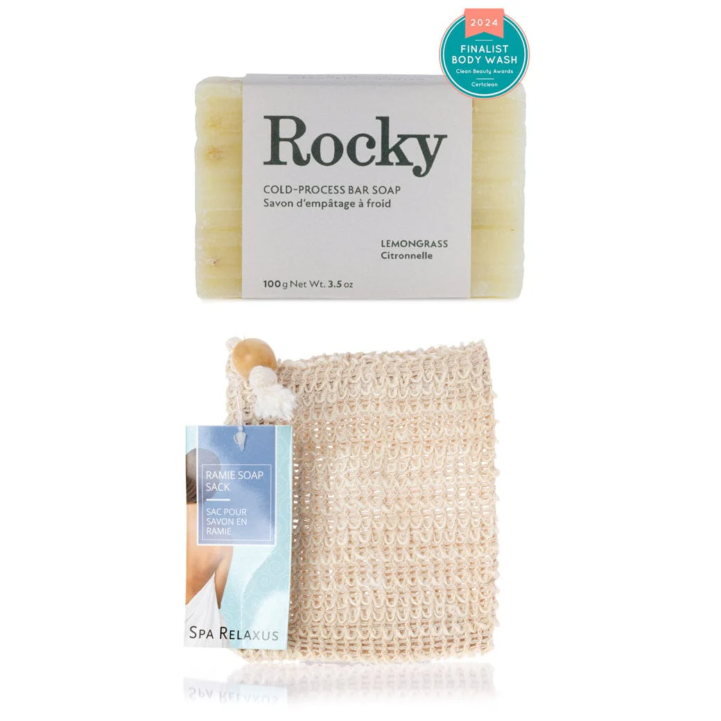 Lemongrass Soap & Ramie Soap Sack
